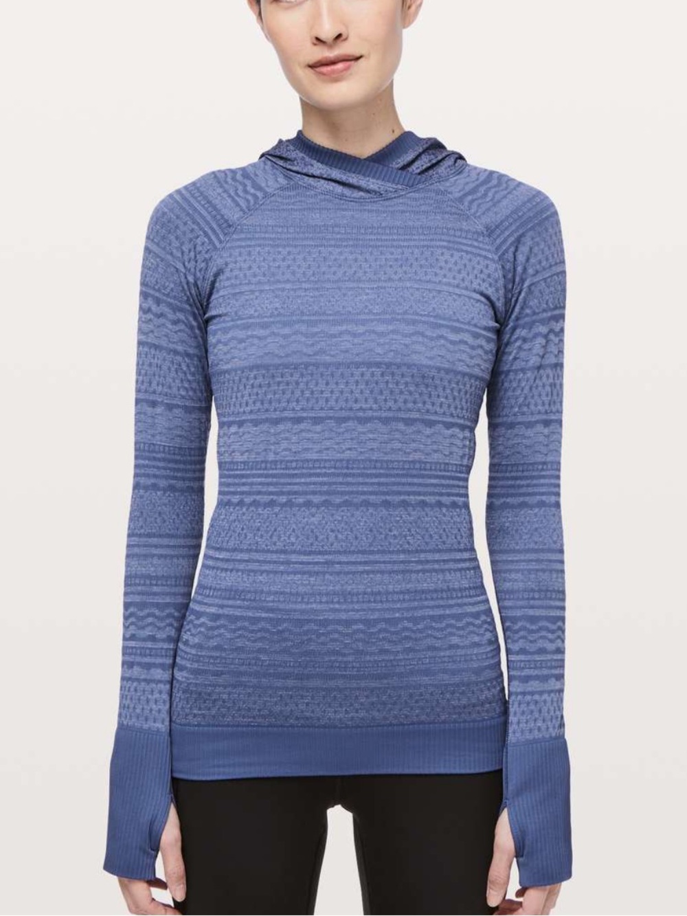 lululemon athletica rest less hoodie in Gatsby Blue